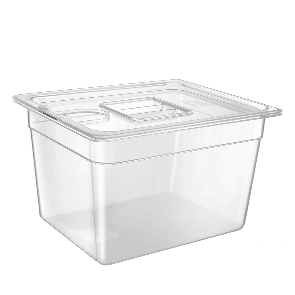 Sous Vide Container With Lid 11L - BioloMix Sous Vide 11L คอนเทนเนอร์อาบน้ำพร้อมฝาปิดสำหรับ Circulator