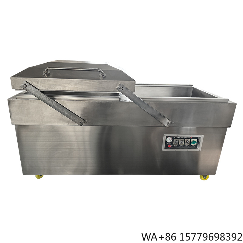 Chamber Vacuum Sealer Commercial - เครื่องซีลสูญญากาศแบบสองห้องอัตโนมัติคุณภาพสูง รุ่น DZ-900-D สำหรับการเก็บรักษาและถนอมอาหาร