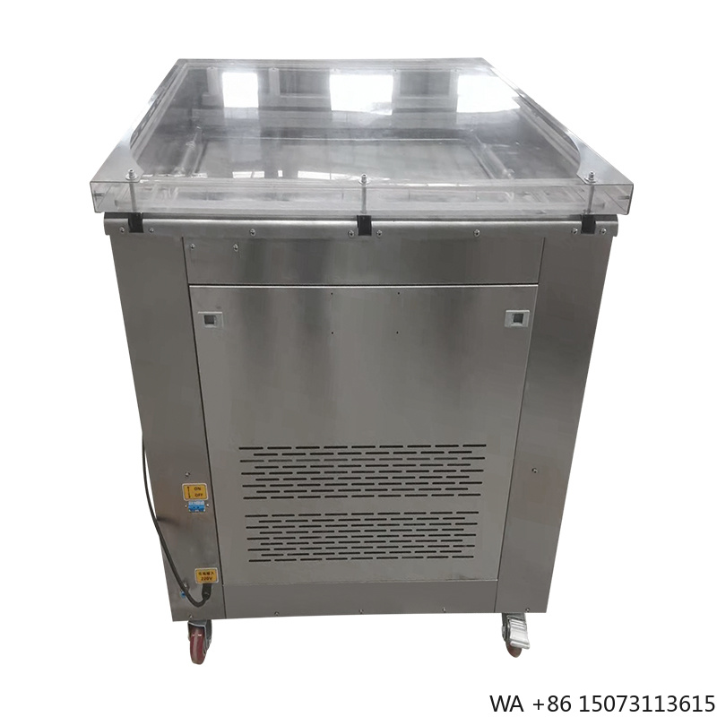 Chamber Vacuum Sealer Commercial - เครื่องซีลสูญญากาศแบบพกพาพร้อมโครงเหล็ก สำหรับรักษาความสดของปลา เนื้อสัตว์ และอาหาร