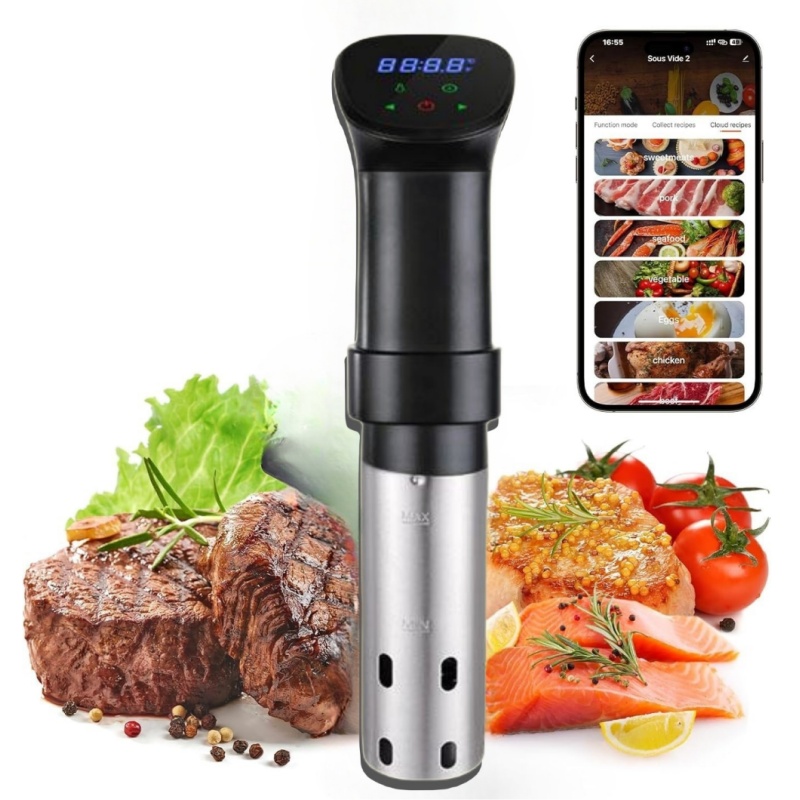 Sous Vide Precision Cooker 1100W - 1100W ขั้นสูง Sous Vide Precision หม้อหุงข้าวสแตนเลส