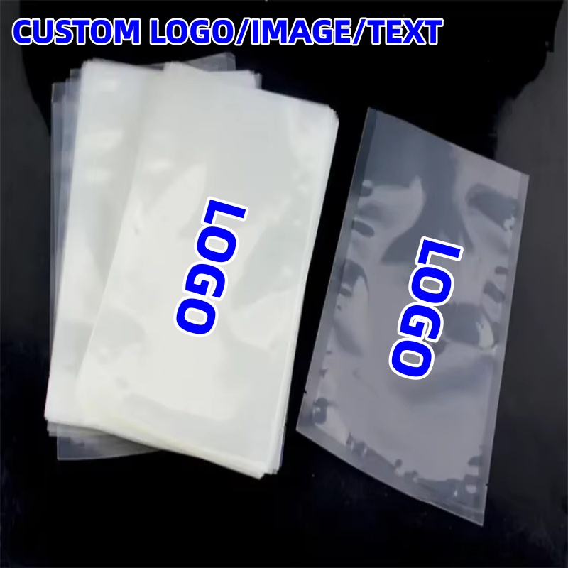 Vacuum Sealer Bags Rolls Bpa Free - ถุงซีลสูญญากาศใส 100 ชิ้น - ถุงเก็บของพลาสติกหนาสำหรับช่องแช่แข็งและซูวีด (เปิดด้านบน,