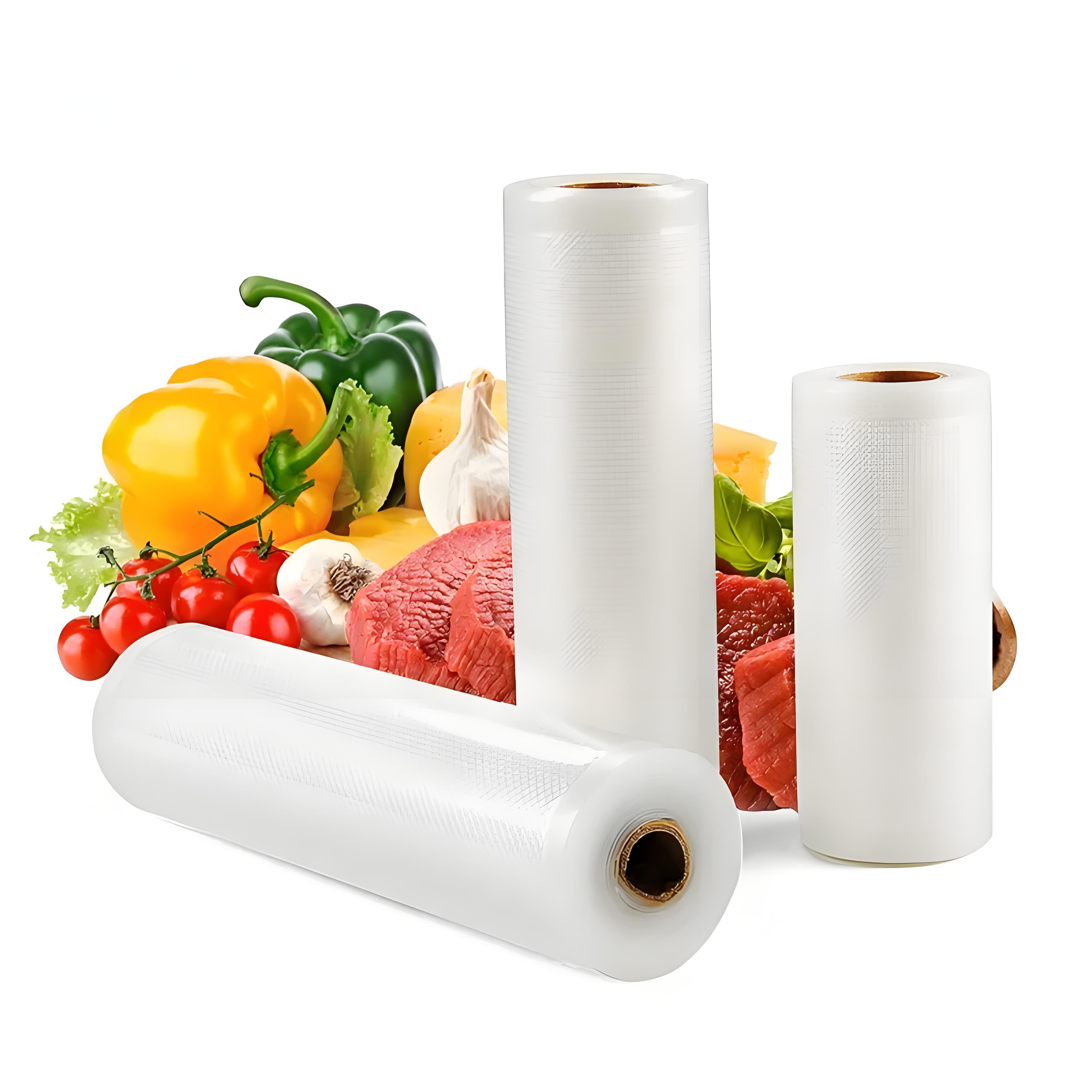 Vacuum Sealer Bags Rolls Bpa Free - ถุงอาหารสูญญากาศสําหรับจัดเก็บ ถุงซีลสูญญากาศ ถุงสําหรับอาหารสูญญากาศ เครื่องซีลสูญญากาศปลอดสาร BPA ม้วน