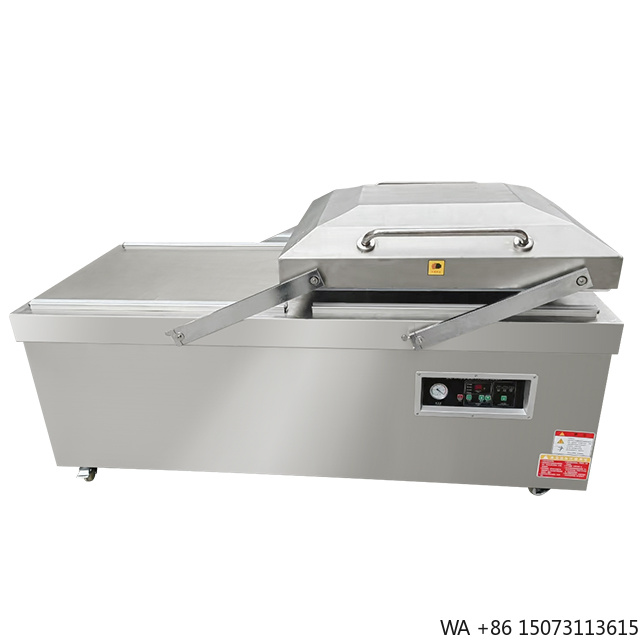 Chamber Vacuum Sealer Commercial - เครื่องซีลสูญญากาศคุณภาพสูงแบบสองชั้น รุ่น DZ-900 บรรจุภัณฑ์อัตโนมัติสำหรับการบรรจุขนาดใหญ่