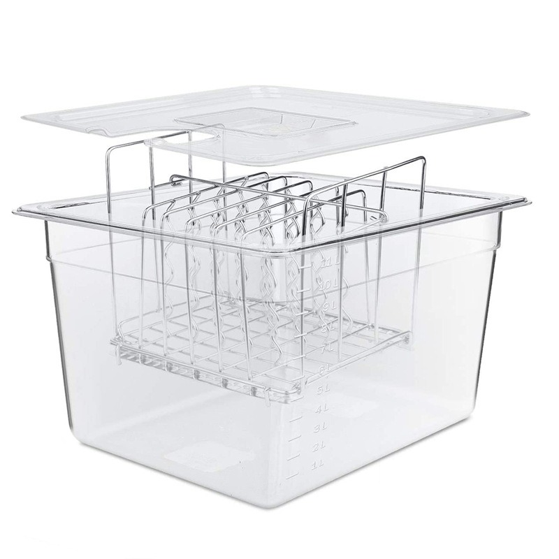 ภาชนะบรรจุน้ำแบบมีฝาปิดขนาด 11 - Sous Vide Container With Lid 11L บทวิจารณ์และราคา