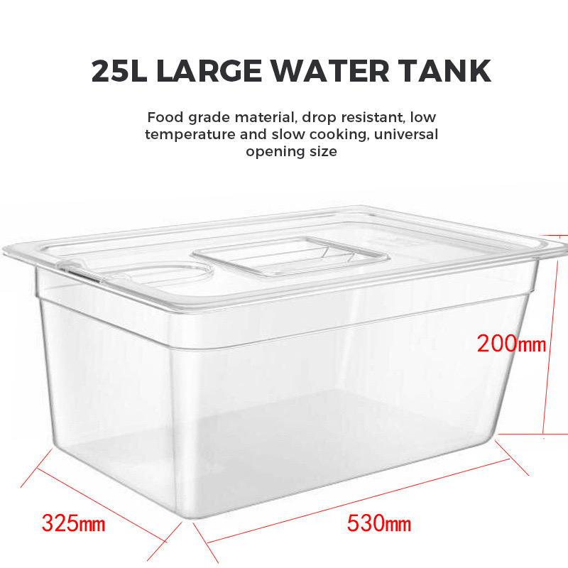 ชุดอุปกรณ์ซูวีด 2026 ขายดี 6 ล - Sous Vide Container With Lid 11L บทวิจารณ์และราคา