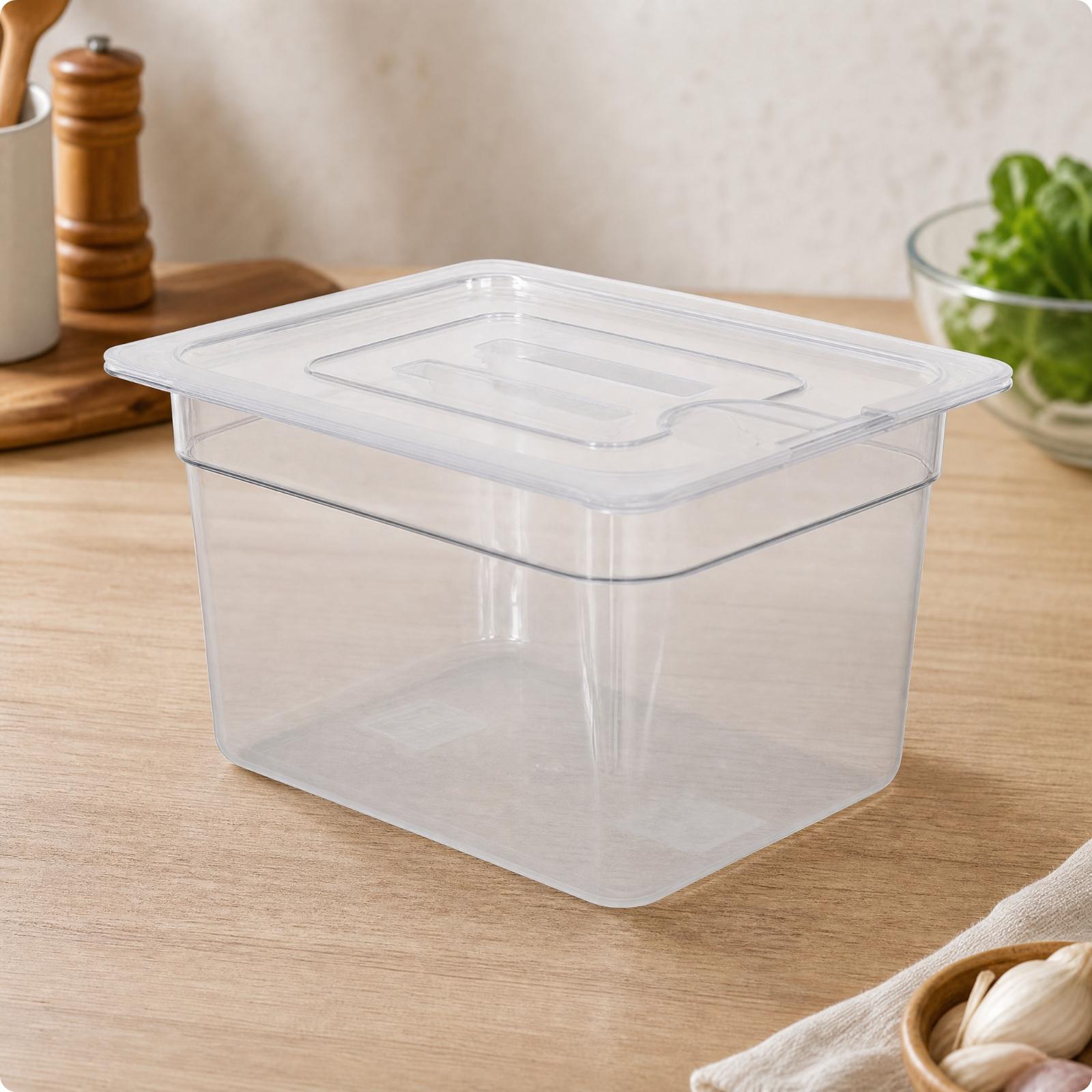 ภาชนะใส่ของเหลวสำหรับซูวีด ขนา - Sous Vide Container With Lid 11L บทวิจารณ์และราคา