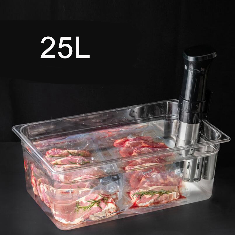 6L/11L/25L Sous Vide หม้อหุงข้ - Sous Vide Container With Lid 11L บทวิจารณ์และราคา