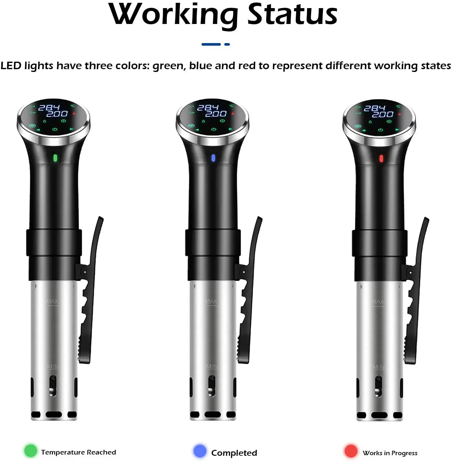 เครื่องควบคุมอุณหภูมิแบบแช่ SJ - Sous Vide Immersion Circulator Wifi บทวิจารณ์และราคา