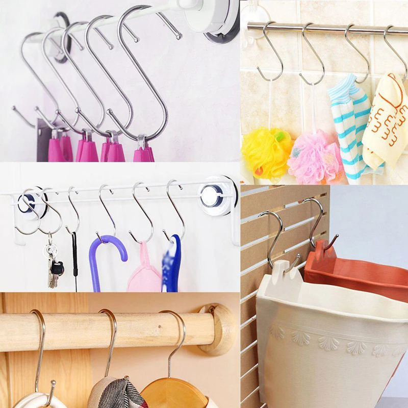 10 ชิ้น S - Shape Hook สแตนเลส - Sous Vide Rack Stainless Steel บทวิจารณ์และราคา
