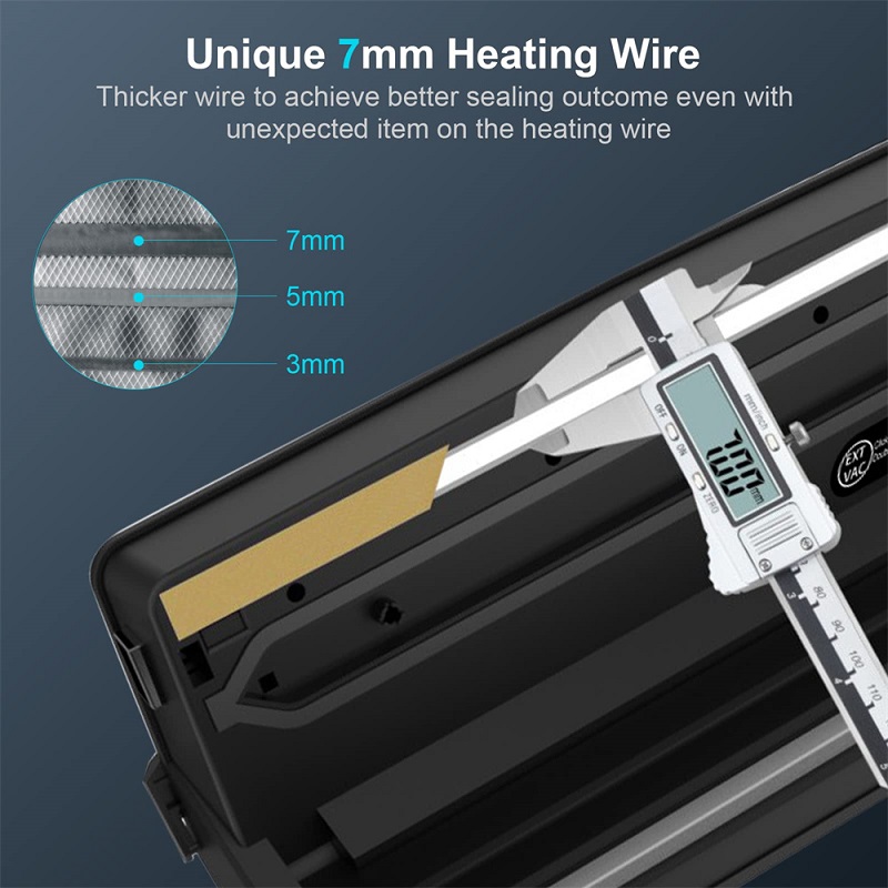 บ้านไฟฟ้ามืออาชีพเครื่องซีลสูญ - Vacuum Sealer Machine For Sous Vide บทวิจารณ์และราคา