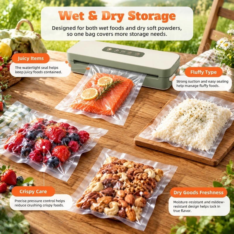 ถุงซีลสุญญากาศสำหรับอาหาร 1 ม้ - Vacuum Sealer Bags Rolls Bpa Free บทวิจารณ์และราคา