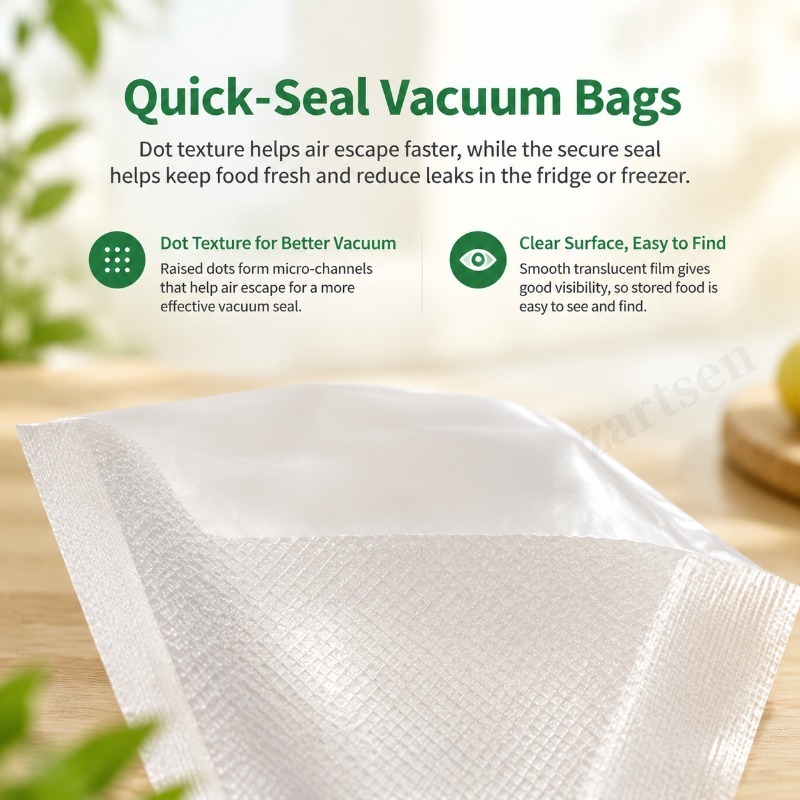 ถุงซีลสุญญากาศสำหรับอาหาร 1 ม้ - Vacuum Sealer Bags Rolls Bpa Free บทวิจารณ์และราคา