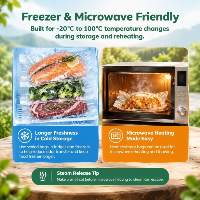 ถุงซีลสุญญากาศสำหรับอาหาร 1 ม้ - Vacuum Sealer Bags Rolls Bpa Free บทวิจารณ์และราคา