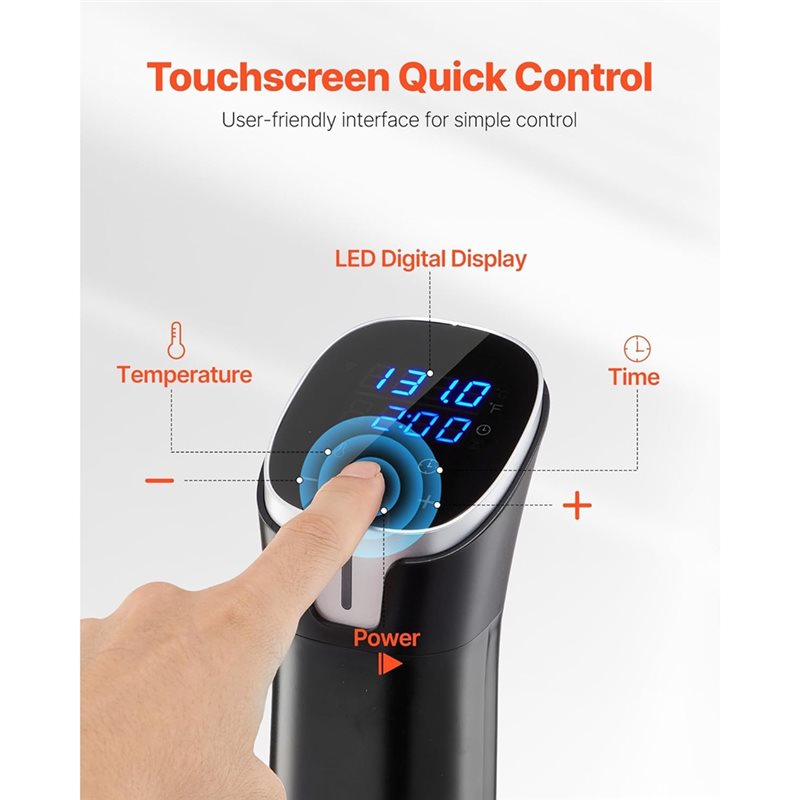 A84G-Sous-Vide Precision Cooke - Sous Vide Precision Cooker 1100W บทวิจารณ์และราคา