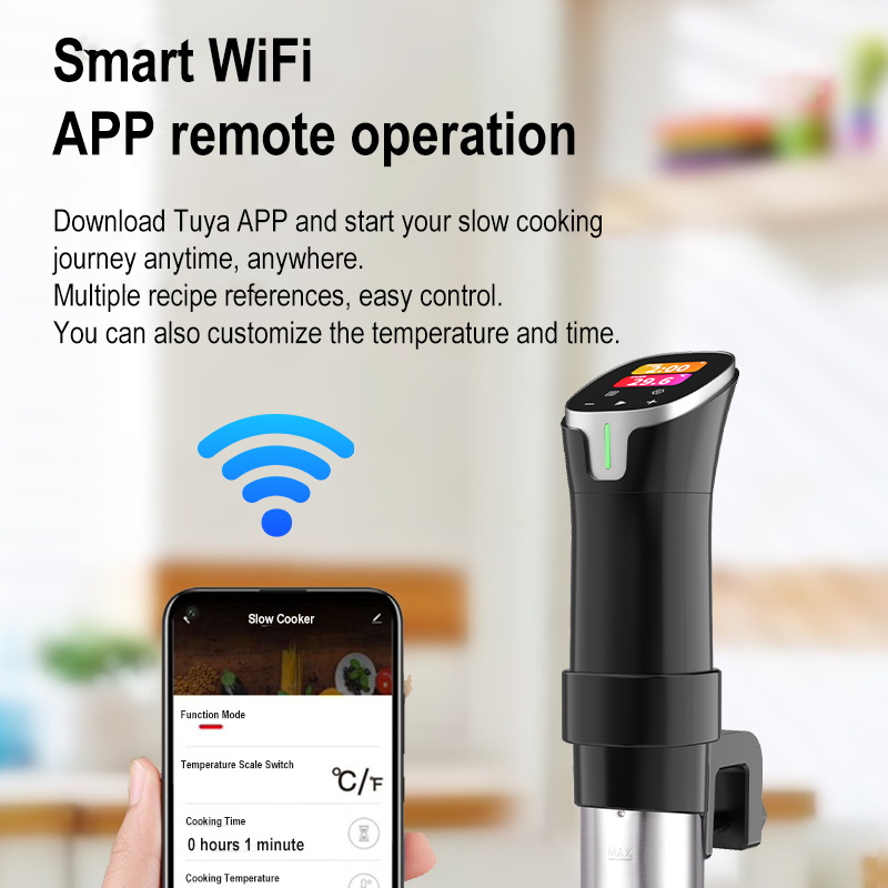 WIFI Sous Vide Cooker 1100W LC - Sous Vide Immersion Circulator Wifi บทวิจารณ์และราคา
