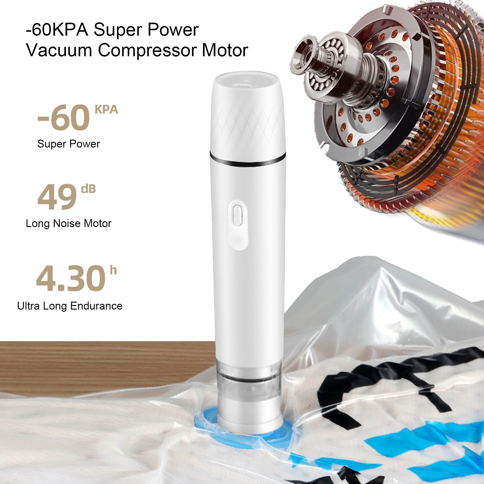 เครื่องปั๊มลมไฟฟ้าแบบมือถือสำห - Vacuum Sealer Machine For Sous Vide บทวิจารณ์และราคา