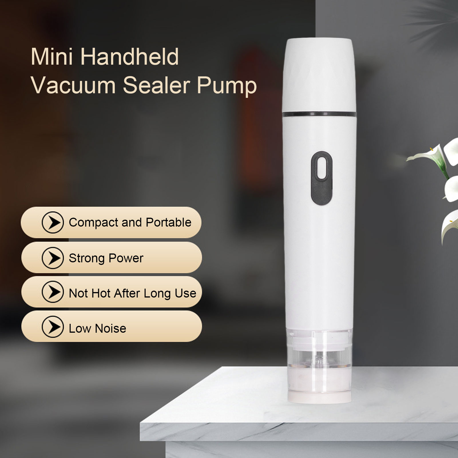 เครื่องปั๊มลมไฟฟ้าแบบมือถือสำห - Vacuum Sealer Machine For Sous Vide บทวิจารณ์และราคา