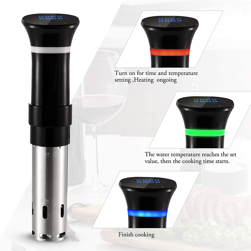 ซูวีด 1100W กำลังไฟสูง พร้อมฟั - Sous Vide Precision Cooker 1100W บทวิจารณ์และราคา