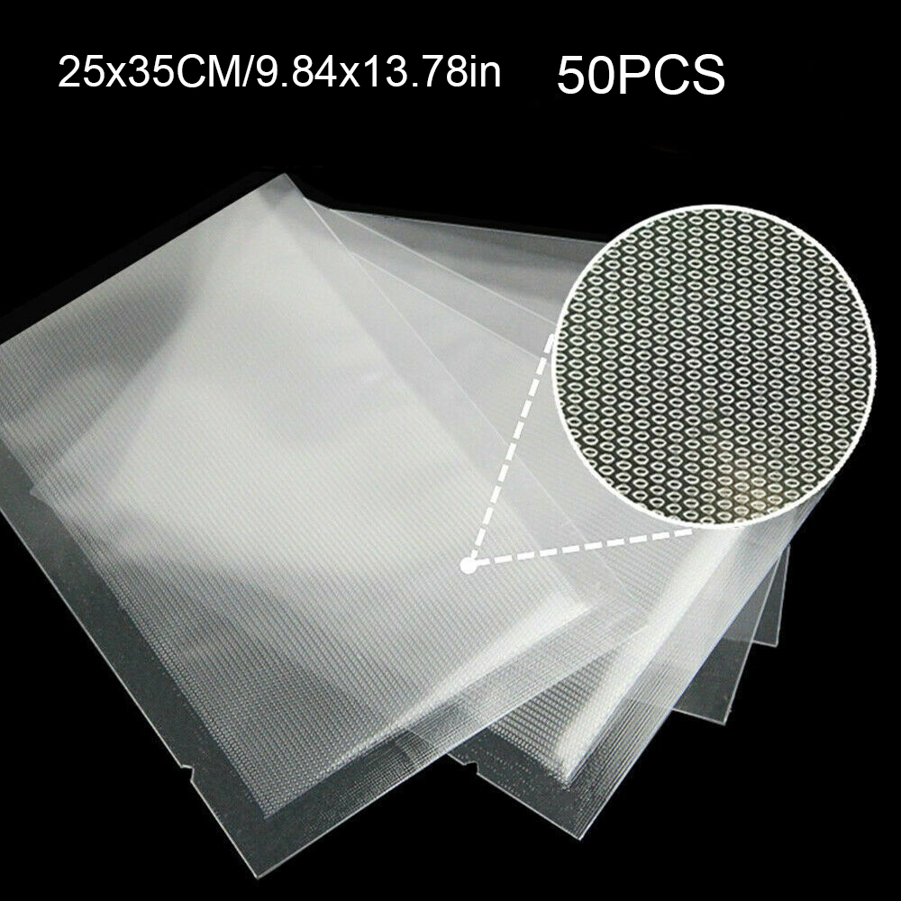 50 ชิ้น/ล็อต ถุงอาหารสูญญากาศป - Vacuum Sealer Bags Rolls Bpa Free บทวิจารณ์และราคา