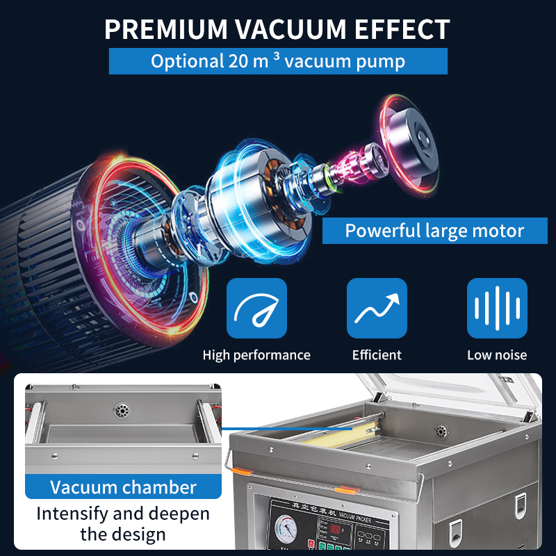 เครื่องซีลสูญญากาศแบบตั้งโต๊ะ  - Chamber Vacuum Sealer Commercial บทวิจารณ์และราคา