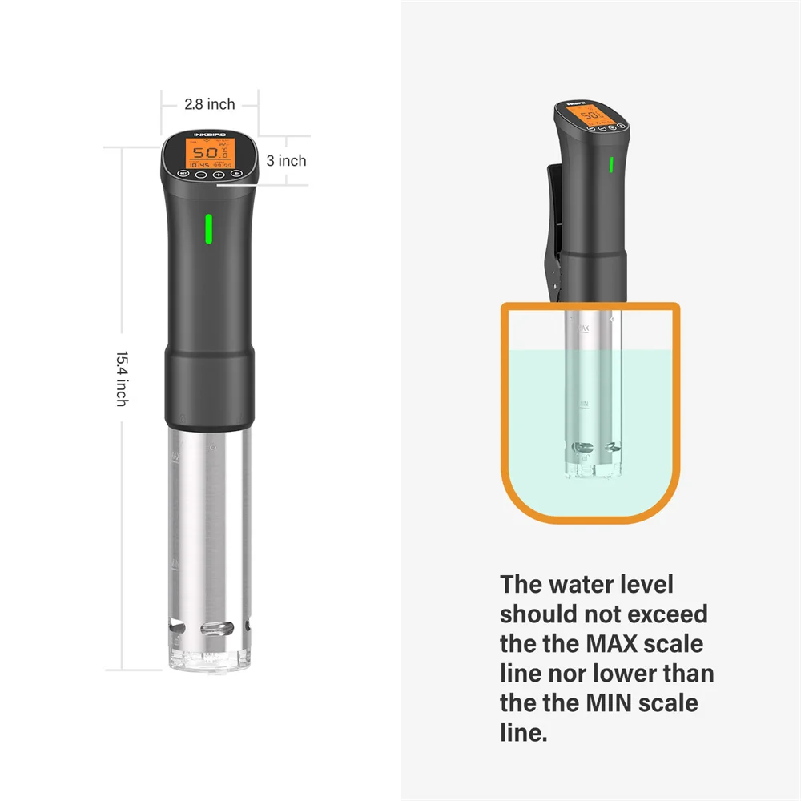 หม้อหุงข้าว Wi-Fi Precision Co - Sous Vide Immersion Circulator Wifi บทวิจารณ์และราคา