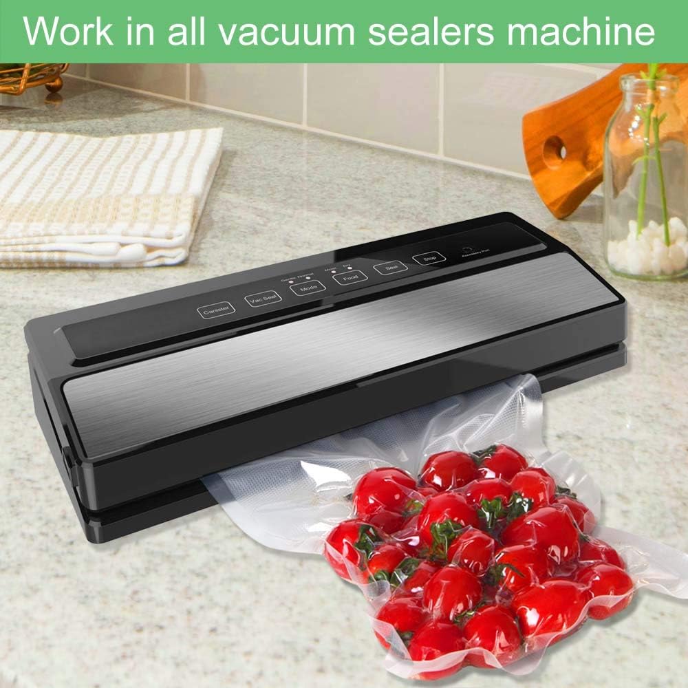 ม้วนถุงซีลสูญญากาศแบบหนาพิเศษพ - Vacuum Sealer Machine For Sous Vide บทวิจารณ์และราคา