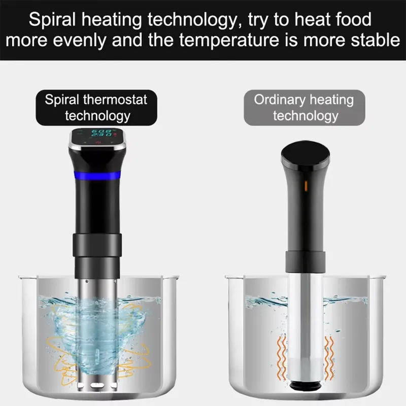 S012 เครื่องทำอาหารซูวีดแบบ Wi - Sous Vide Immersion Circulator Wifi บทวิจารณ์และราคา