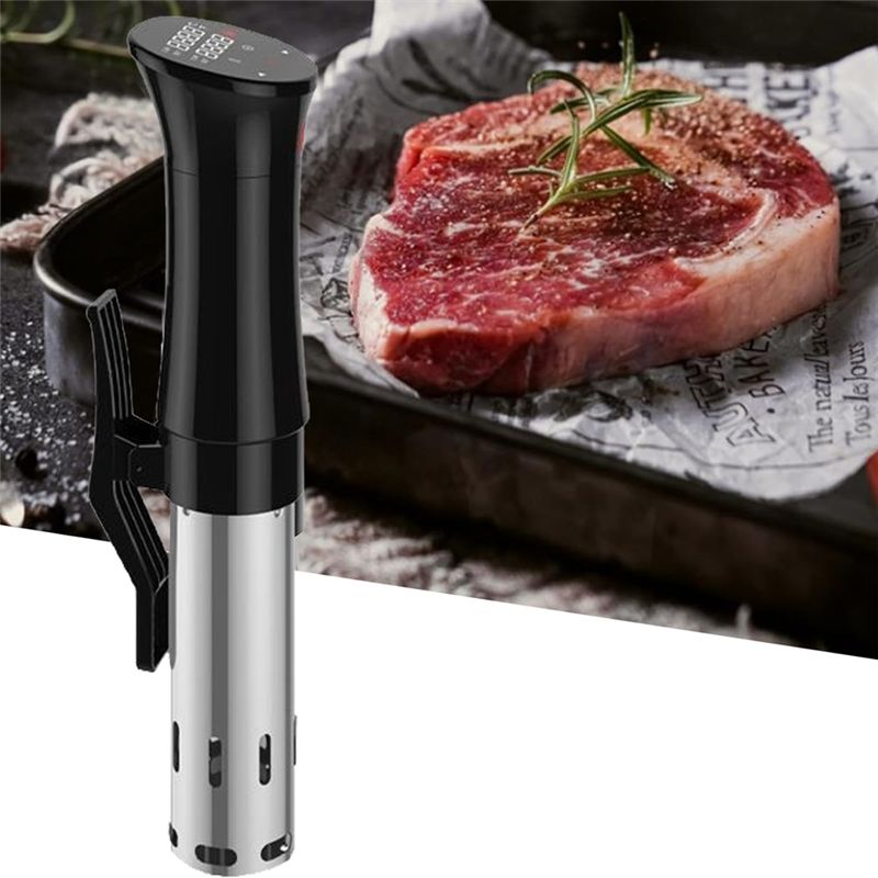 B01C-เครื่องทำอาหารสูญญากาศแบบ - Sous Vide Precision Cooker 1100W บทวิจารณ์และราคา