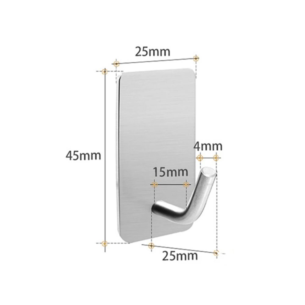 1-10 ชิ้นตะขอกาวตนเองสแตนเลสหน - Sous Vide Rack Stainless Steel บทวิจารณ์และราคา