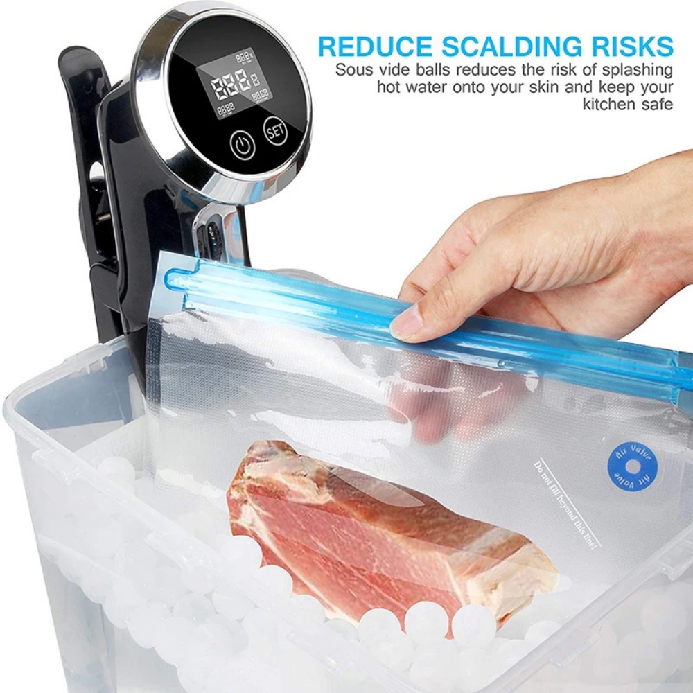 ลูกบอลเก็บความร้อนสำหรับมังสวิ - Sous Vide Cooking Balls 250Pcs บทวิจารณ์และราคา