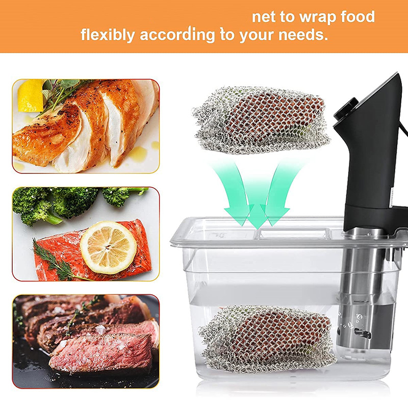 Sous Vide Sinker ตาข่ายสเตนเลส - Sous Vide Weights Food Grade บทวิจารณ์และราคา