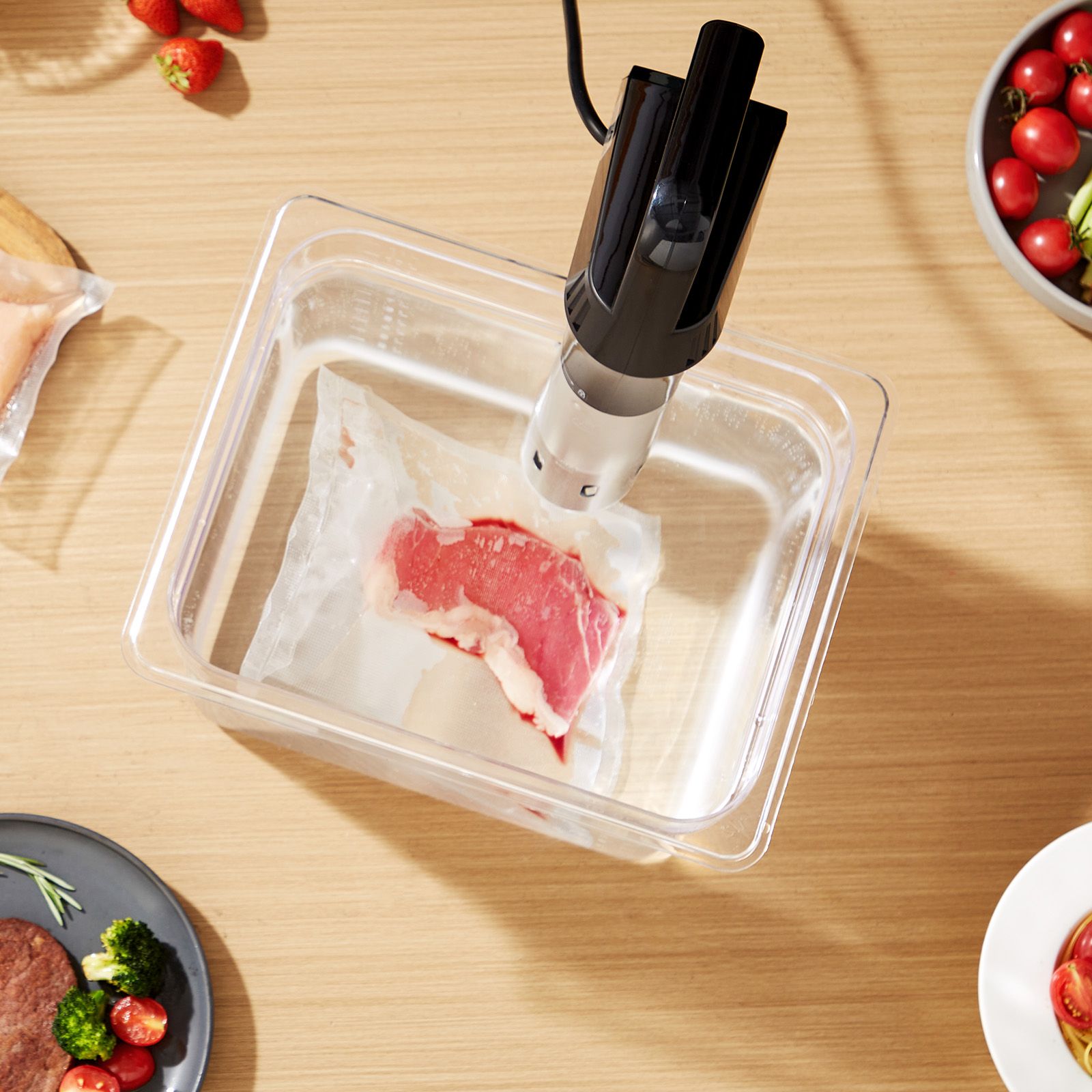 เครื่องปรุงอาหารซูวีดแบบแม่นยำ - Sous Vide Precision Cooker 1100W บทวิจารณ์และราคา