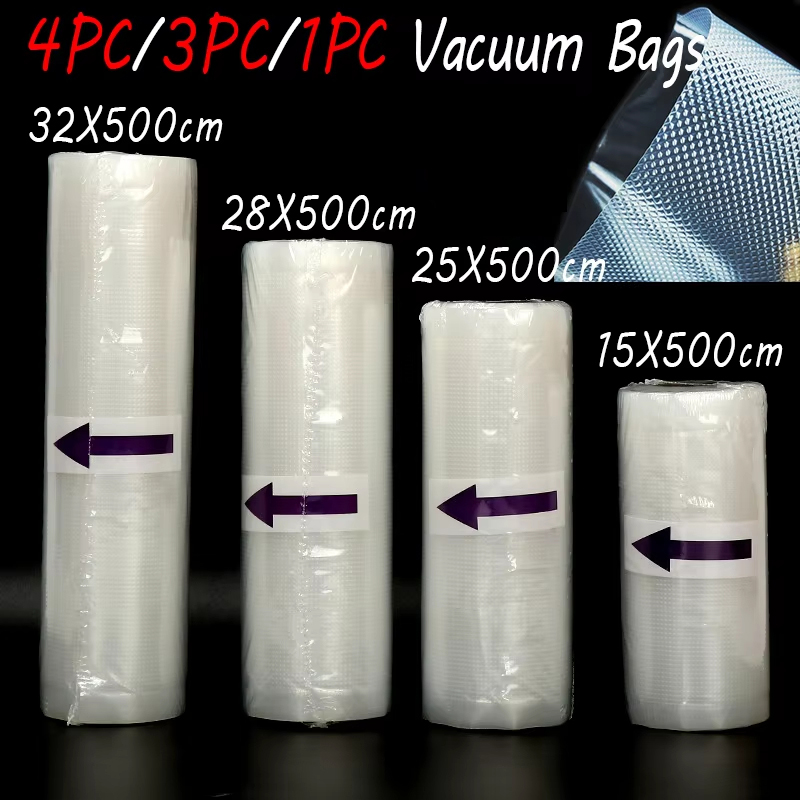 ถุงซีลสูญญากาศแบบม้วน สำหรับเค - Vacuum Sealer Bags Rolls Bpa Free บทวิจารณ์และราคา