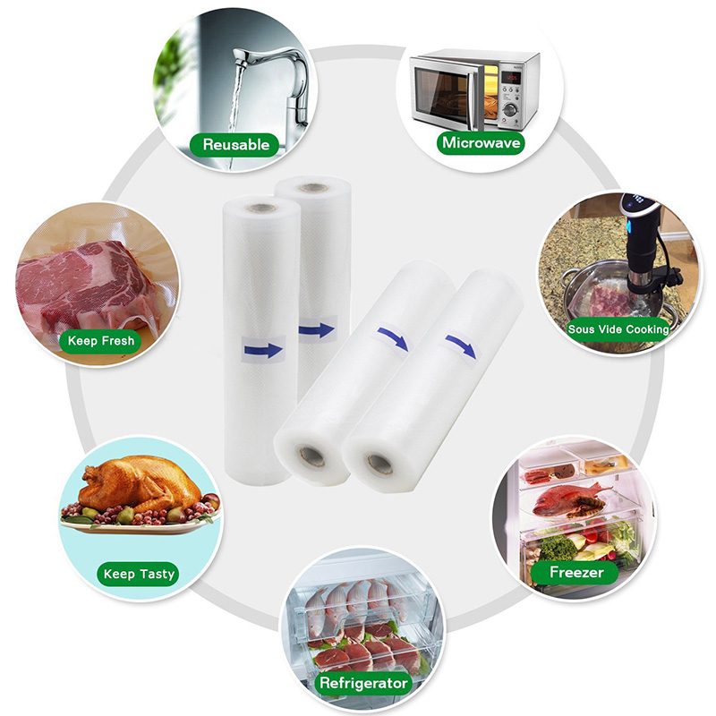 ถุงซีลสูญญากาศแบบม้วน สำหรับเค - Vacuum Sealer Bags Rolls Bpa Free บทวิจารณ์และราคา