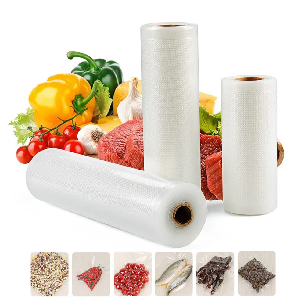 ถุงซีลสูญญากาศแบบหนา ปลอดสาร B - Vacuum Sealer Bags Rolls Bpa Free บทวิจารณ์และราคา