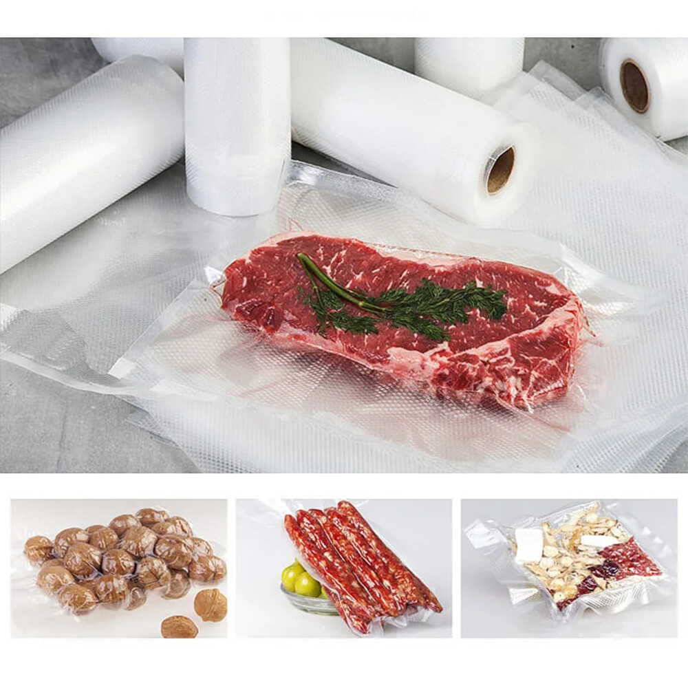ถุงซีลสูญญากาศแบบหนา ปลอดสาร B - Vacuum Sealer Bags Rolls Bpa Free บทวิจารณ์และราคา