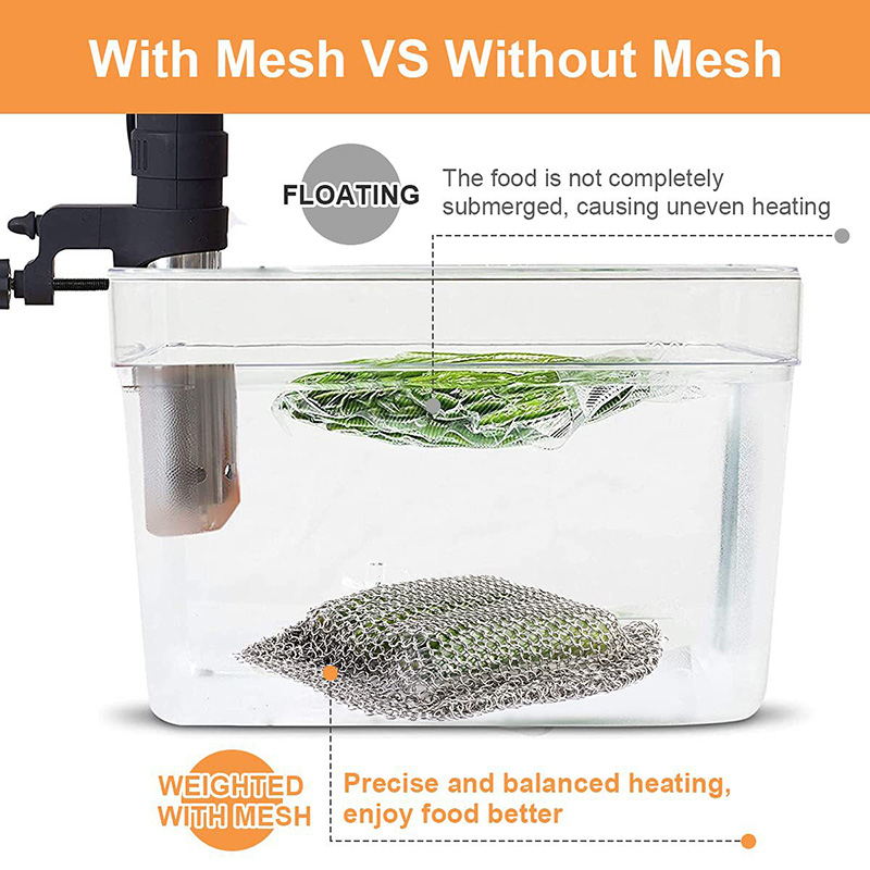 Sous Vide Sinker น้ําหนักอาหาร - Sous Vide Weights Food Grade บทวิจารณ์และราคา