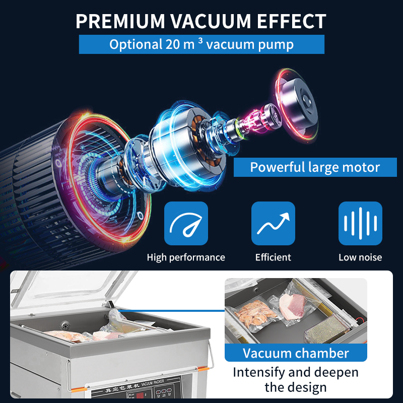 เครื่องซีลสูญญากาศแบบแนวตั้ง ร - Chamber Vacuum Sealer Commercial บทวิจารณ์และราคา