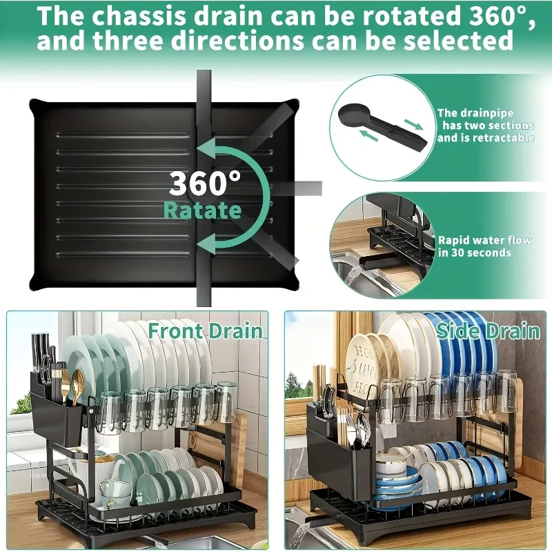 ที่คว่ำจานแบบสองชั้น พร้อมถาดร - Sous Vide Rack Stainless Steel บทวิจารณ์และราคา