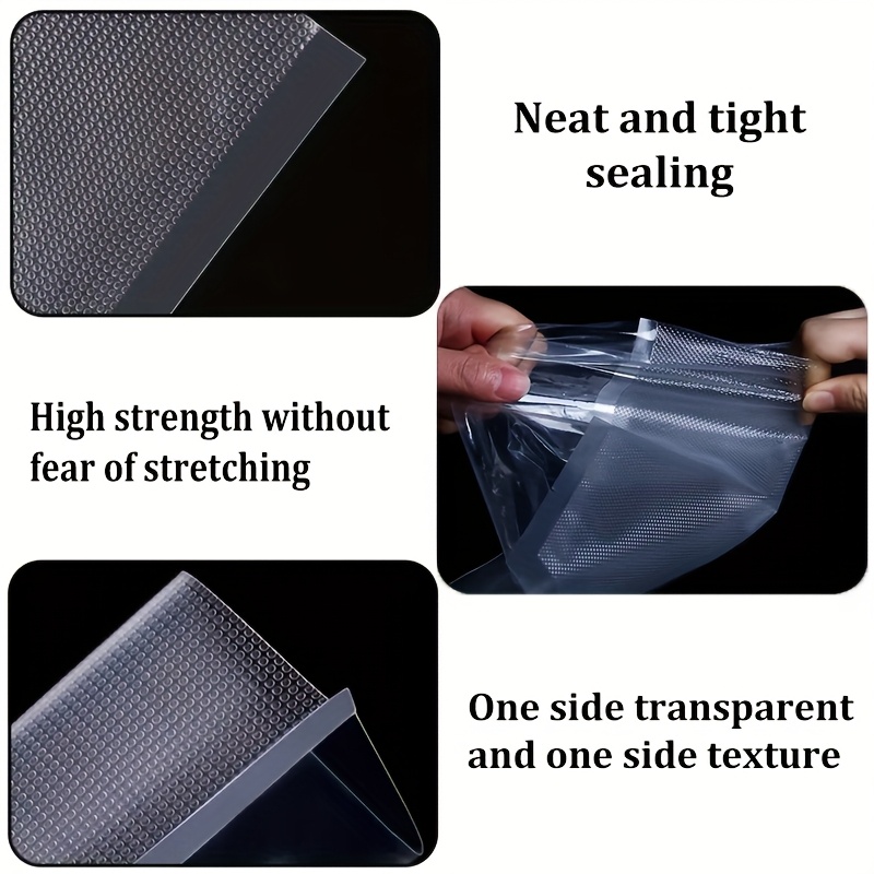 50 ชิ้น + 50 ชิ้นถุงซีลสูญญากา - Vacuum Sealer Bags Rolls Bpa Free บทวิจารณ์และราคา