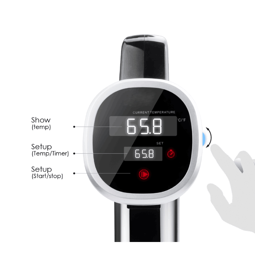 เครื่องทำอาหารแบบ Slow Cooker  - Sous Vide Immersion Circulator Wifi บทวิจารณ์และราคา