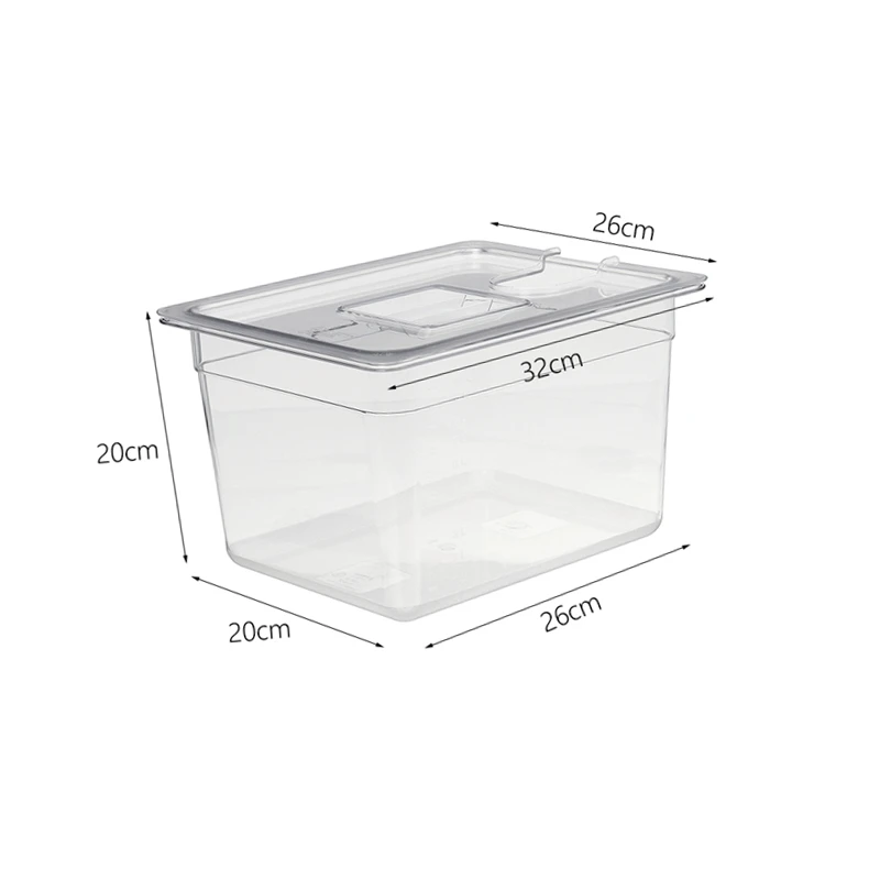 6L 11L Sous Vide คอนเทนเนอร์ถั - Sous Vide Container With Lid 11L บทวิจารณ์และราคา