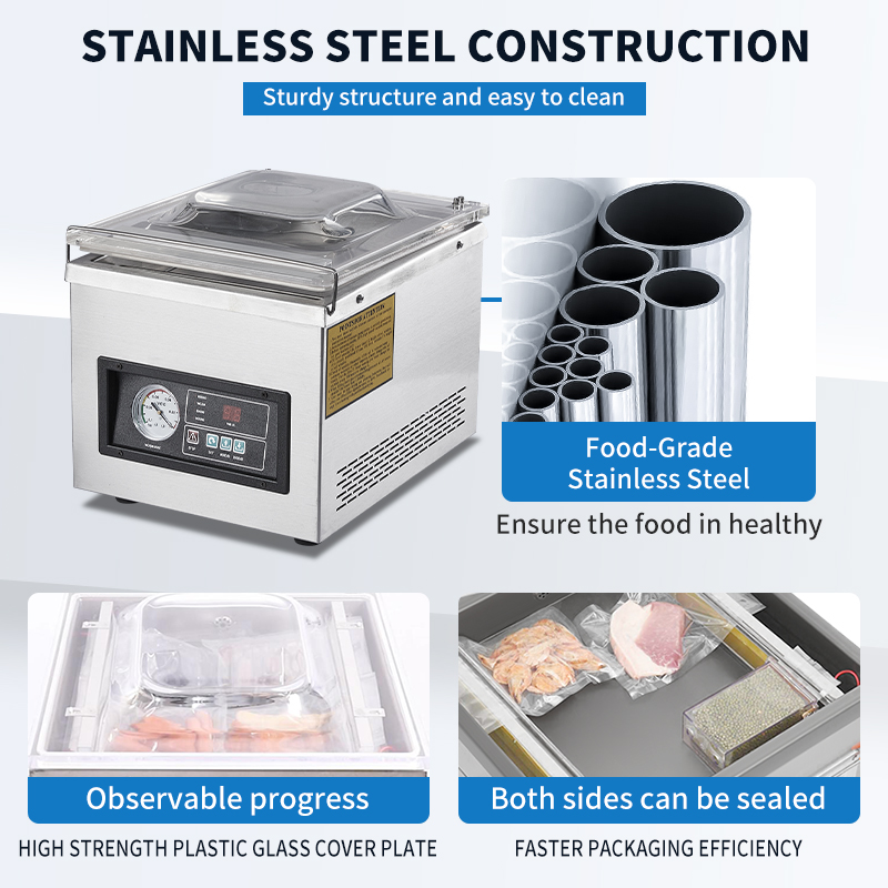 เครื่องซีลสูญญากาศสำหรับอาหาร  - Chamber Vacuum Sealer Commercial บทวิจารณ์และราคา