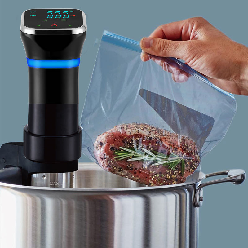 แบบพกพา 1100WสูญญากาศอาหารSous - Sous Vide Precision Cooker 1100W บทวิจารณ์และราคา