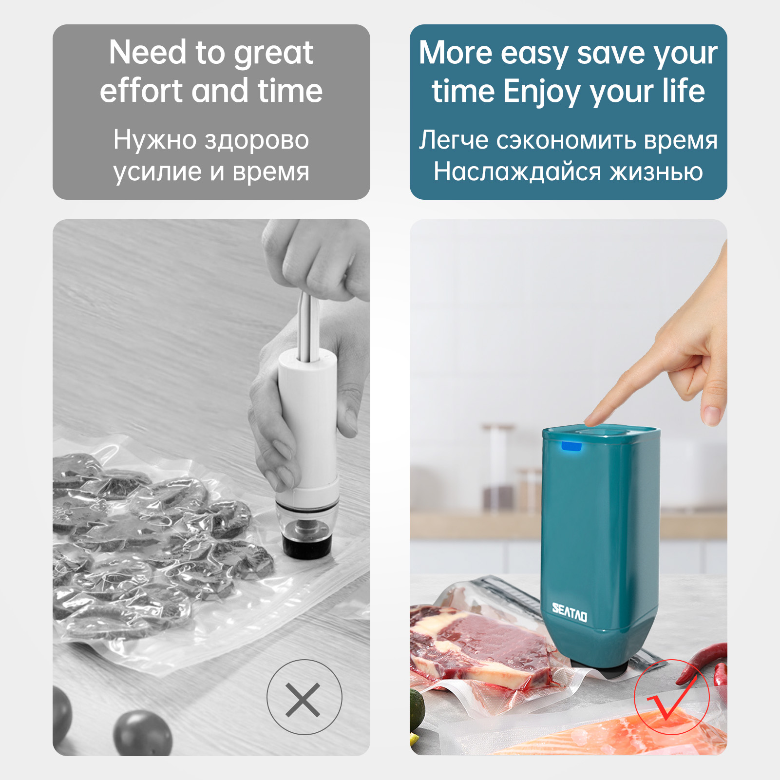 นํากลับมาใช้ใหม่สูญญากาศเก็บอา - Vacuum Sealer Bags Rolls Bpa Free บทวิจารณ์และราคา