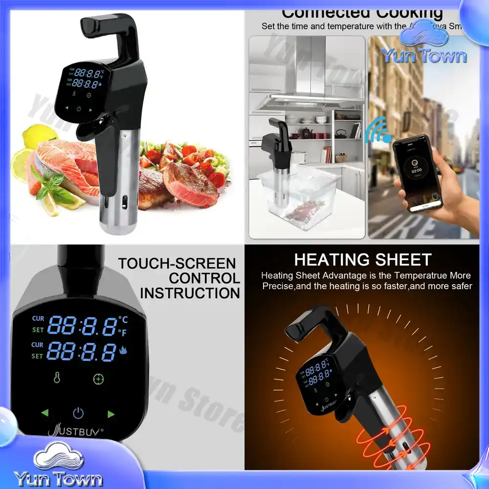 เครื่องทำอาหารซูวีด์อัจฉริยะแบ - Sous Vide Immersion Circulator Wifi บทวิจารณ์และราคา