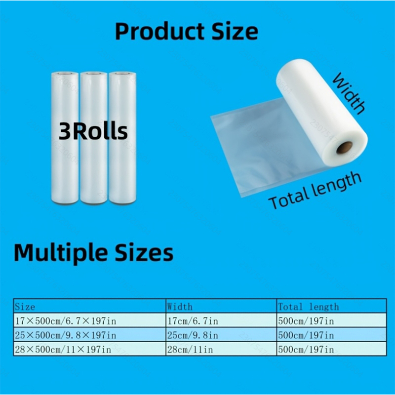 ถุงม้วนสูญญากาศ 3 แพ็ค: ม้วน 3 - Vacuum Sealer Bags Rolls Bpa Free บทวิจารณ์และราคา