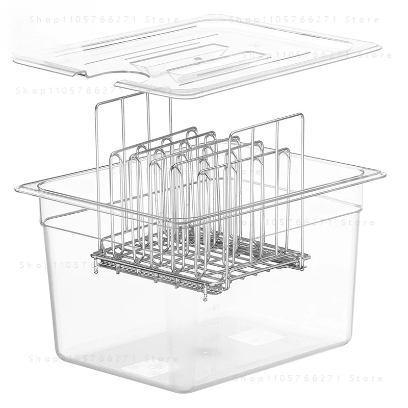 หม้อปรุงอาหารสูญญากาศแบบซูวีด  - Sous Vide Container With Lid 11L บทวิจารณ์และราคา