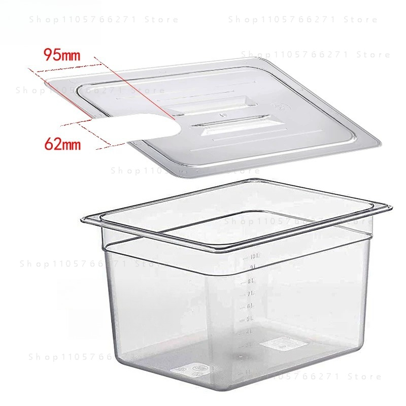หม้อปรุงอาหารสูญญากาศแบบซูวีด  - Sous Vide Container With Lid 11L บทวิจารณ์และราคา