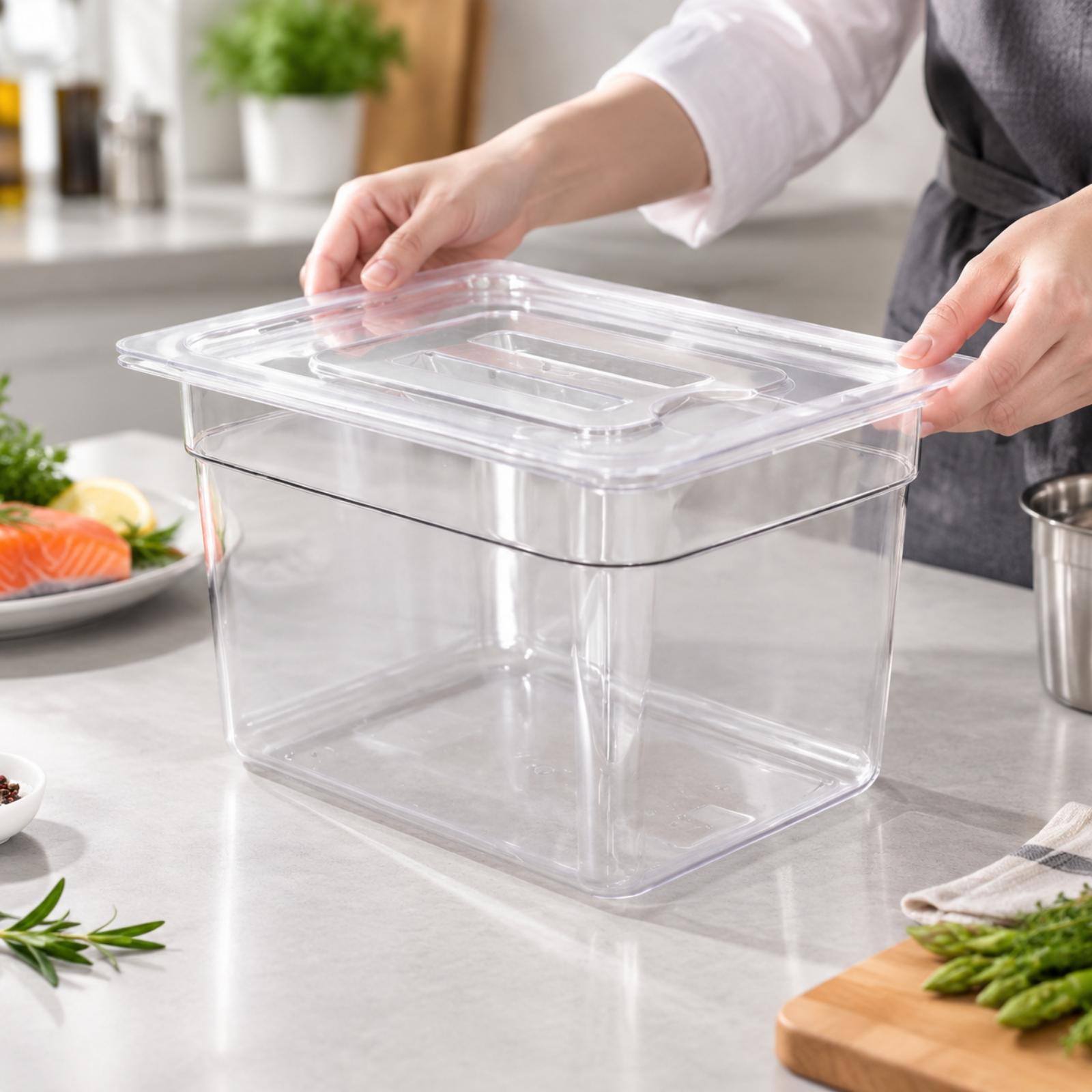 ภาชนะสำหรับทำซูวีดขนาด 11 ลิตร - Sous Vide Container With Lid 11L บทวิจารณ์และราคา